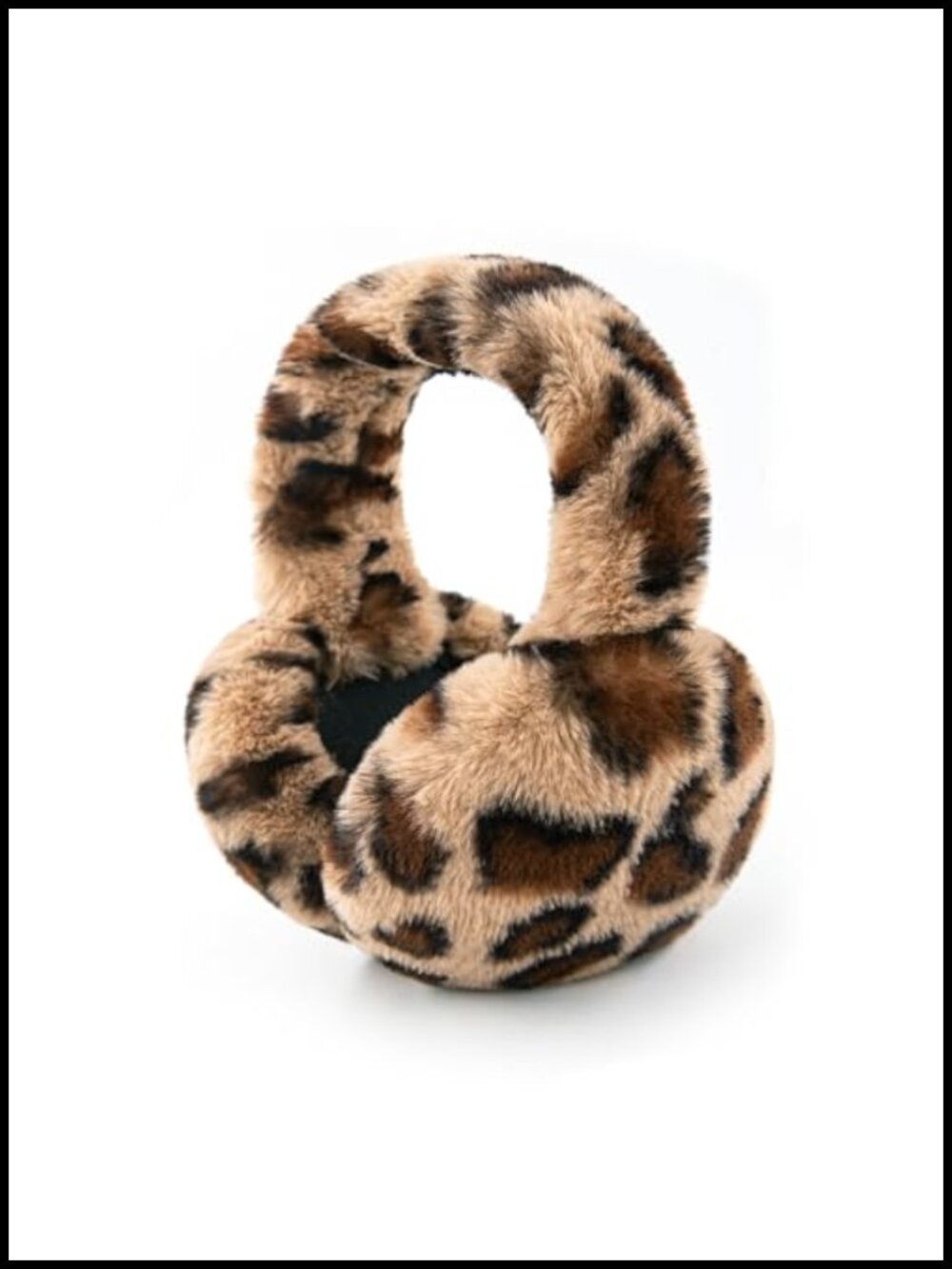 Foldable Plush Earmuffs Winter Headband Ear Warmers for Women